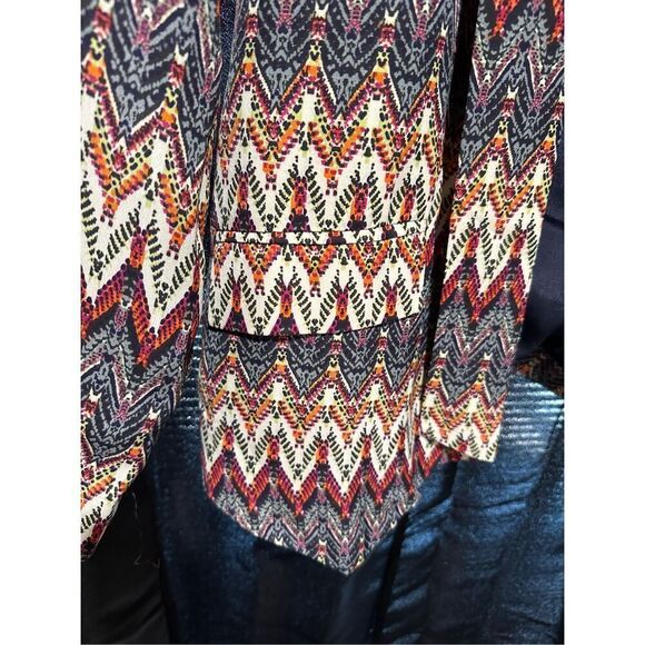 Skies are Blue blazer jacket spring colorful business casual chic S - Picture 4 of 8